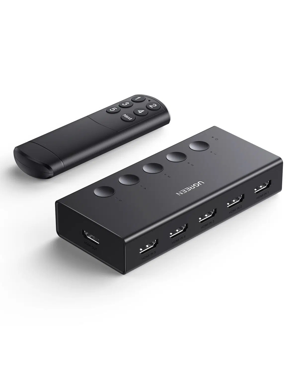 UGREEN 5-in-1 4K@60Hz HDMI Switch, 90512