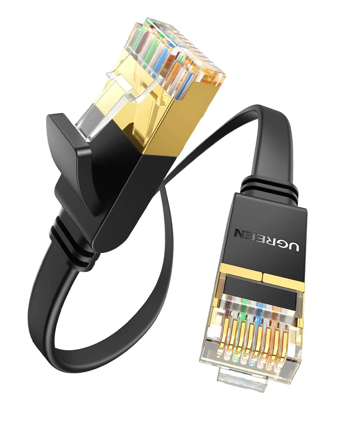 UGREEN CAT7 U/FTP Flat Ethernet Kablosu 1.5 Metre, 11276
