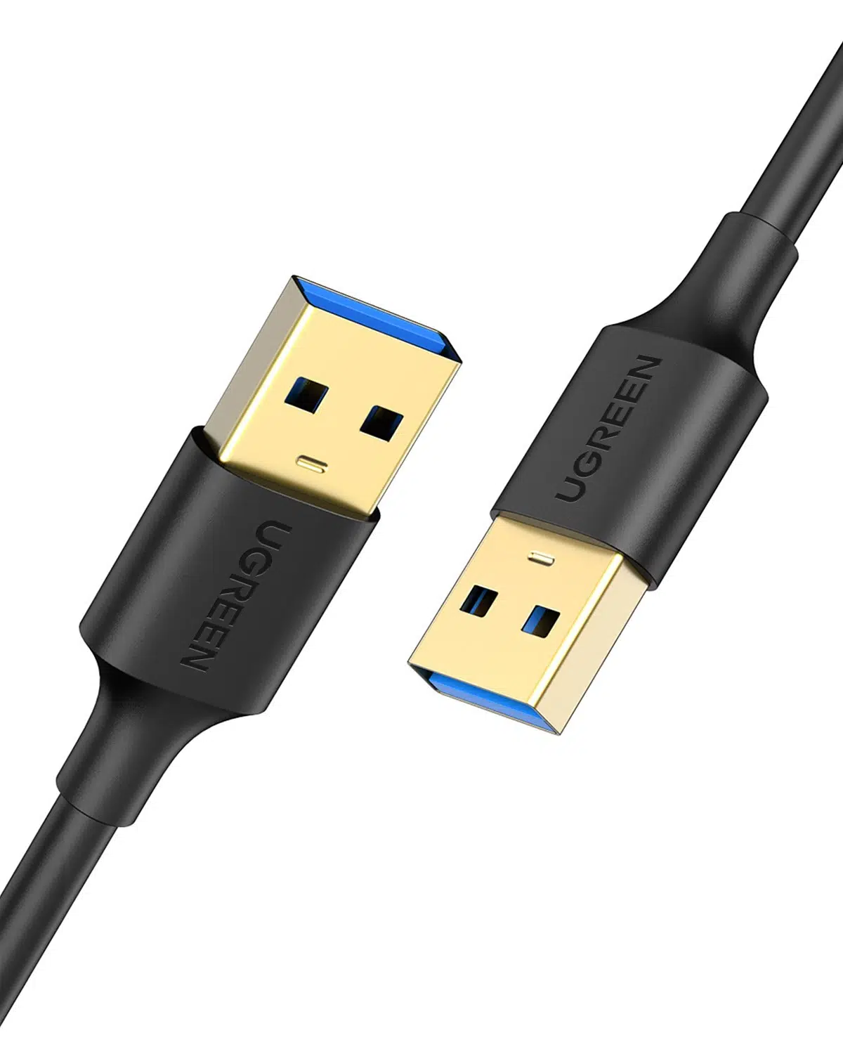 UGREEN USB-A 3.0 Data Kablosu 1 Metre, Siyah, 10370